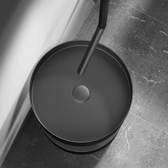 Stainless Steel Globe Freestanding Basin by Zinarch