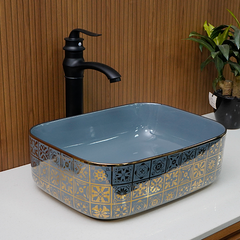 Designer Table Top Basin (16 x 12 x 6 In)