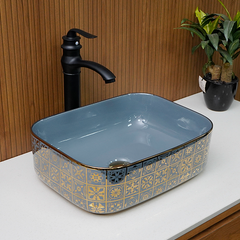 Designer Table Top Basin (16 x 12 x 6 In)