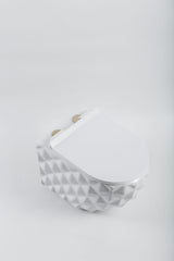 ZINARCH DIAMOND WHITE WALL CLOSET