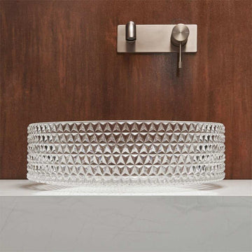 Zinarch Table Top Glass Basin