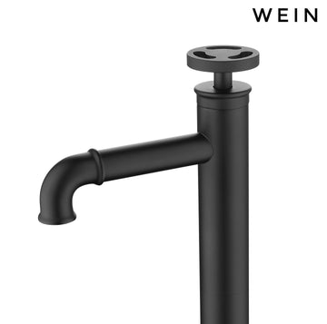 Wheel Cold Faucet Black