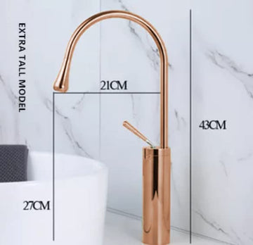 Zinarch Crysta Mixer Rose Gold