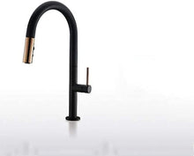 Slim Pull Out Faucet Black