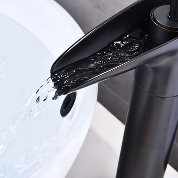 Joystick Mixer Faucet Black