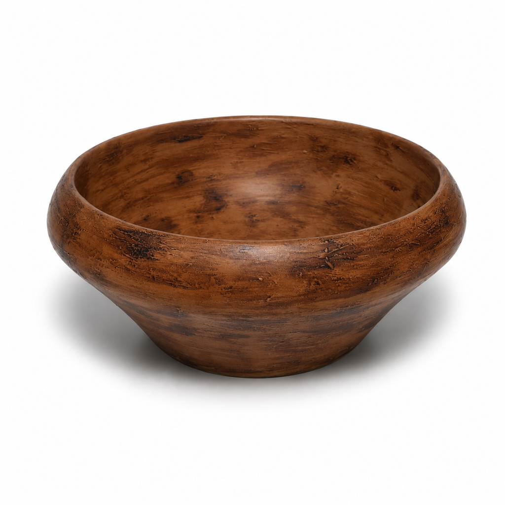 Walnut Aura Ceramic Basin