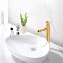 Wheel Cold Faucet Golden