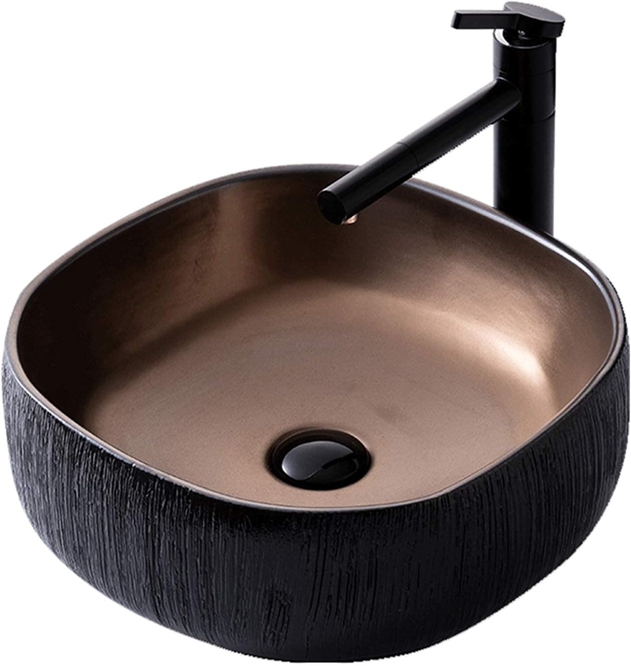 Cooper Black Square Basin