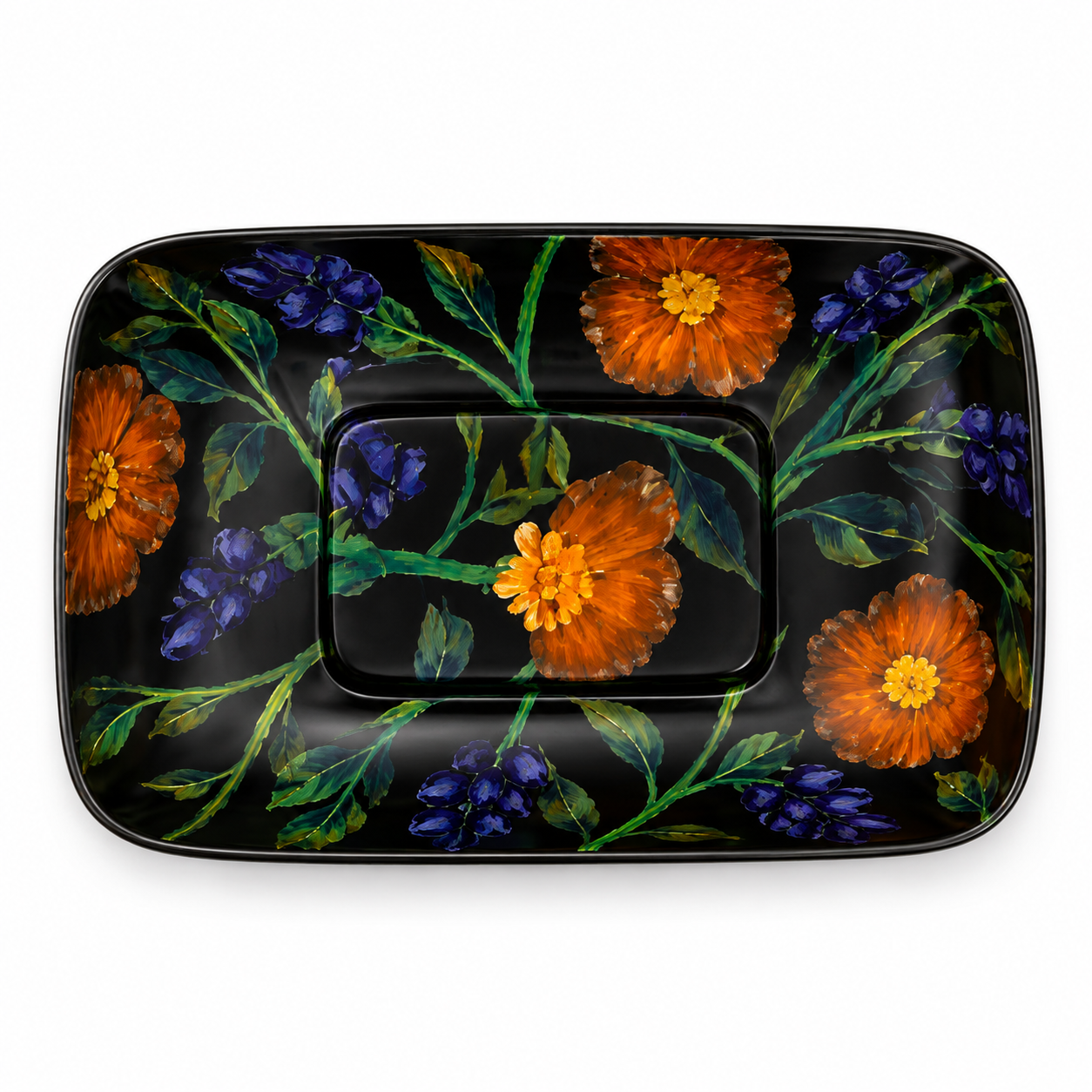 Noir Bloom Art Basin