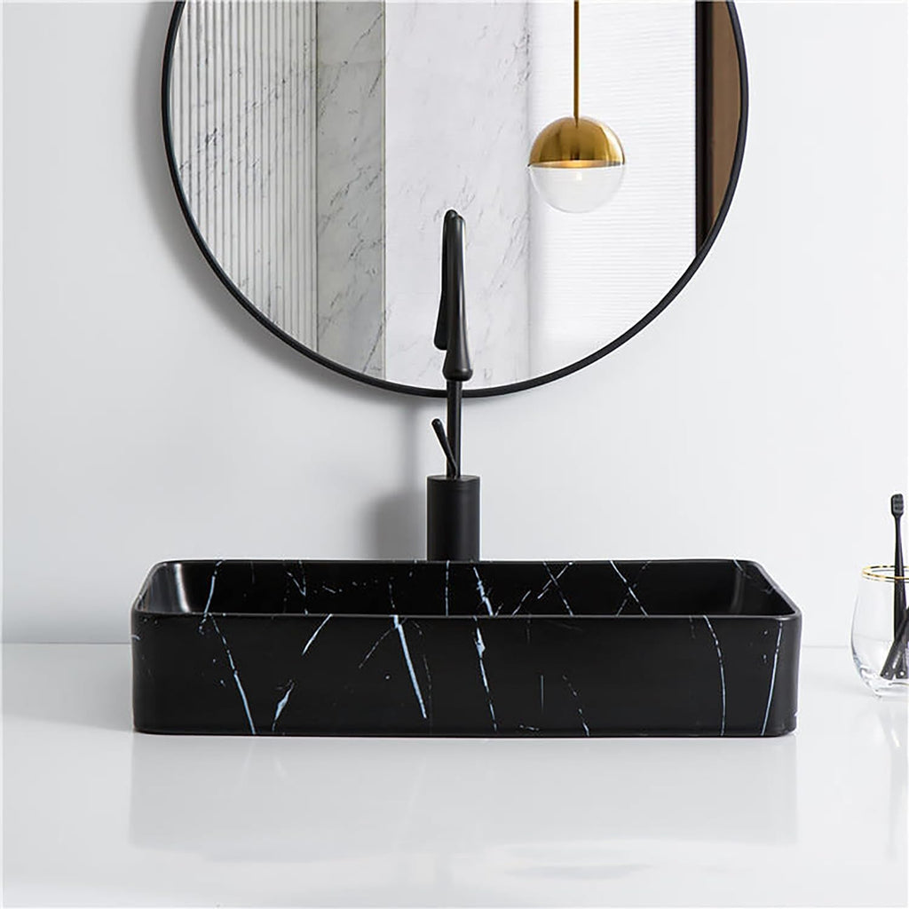 Matt Black Carrara Basin