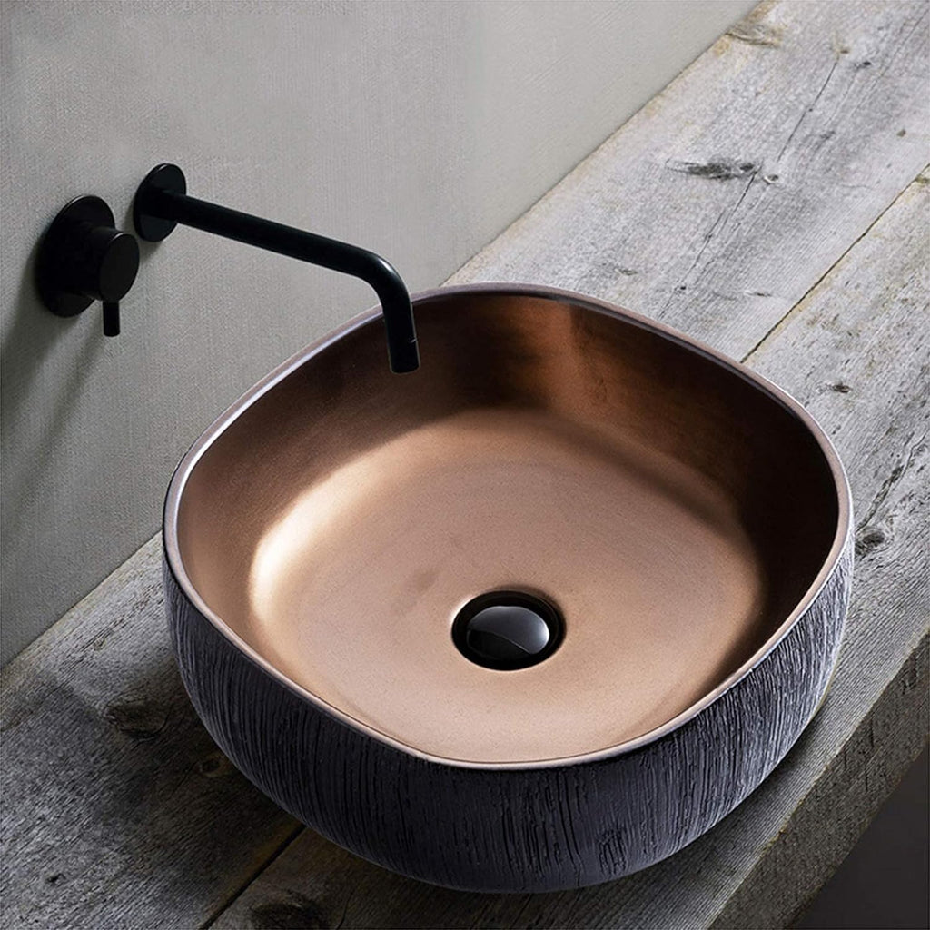Cooper Black Square Basin
