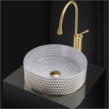 Zinarch Table Top Glass Basin