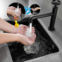 Wheel Cold Faucet Black