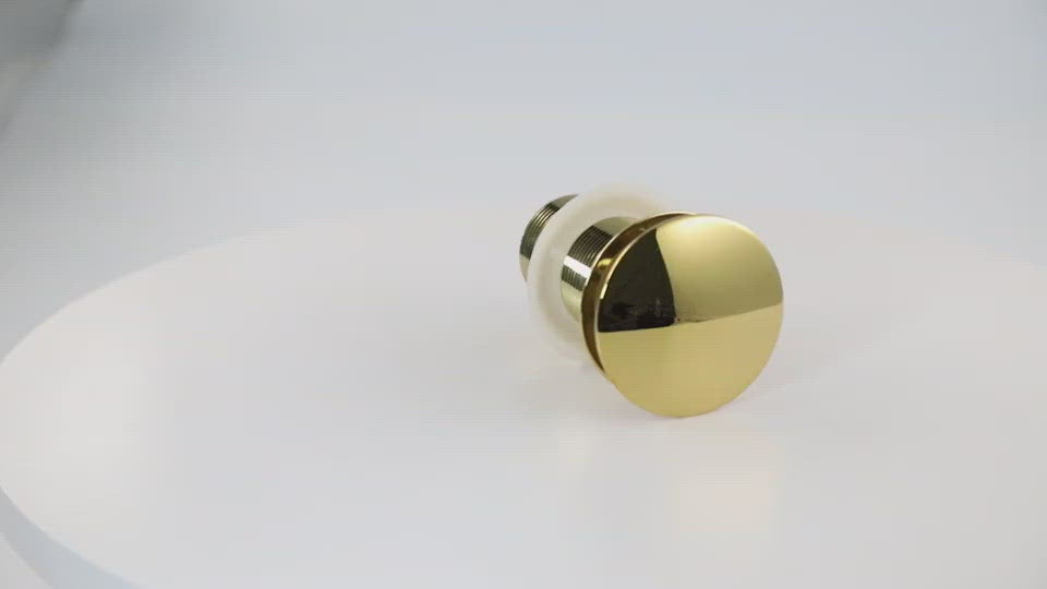 Pop Up Waste Coupling - Gold