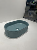 Zinarch Oval Fluted Basin