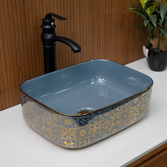 Designer Table Top Basin (16 x 12 x 6 In)