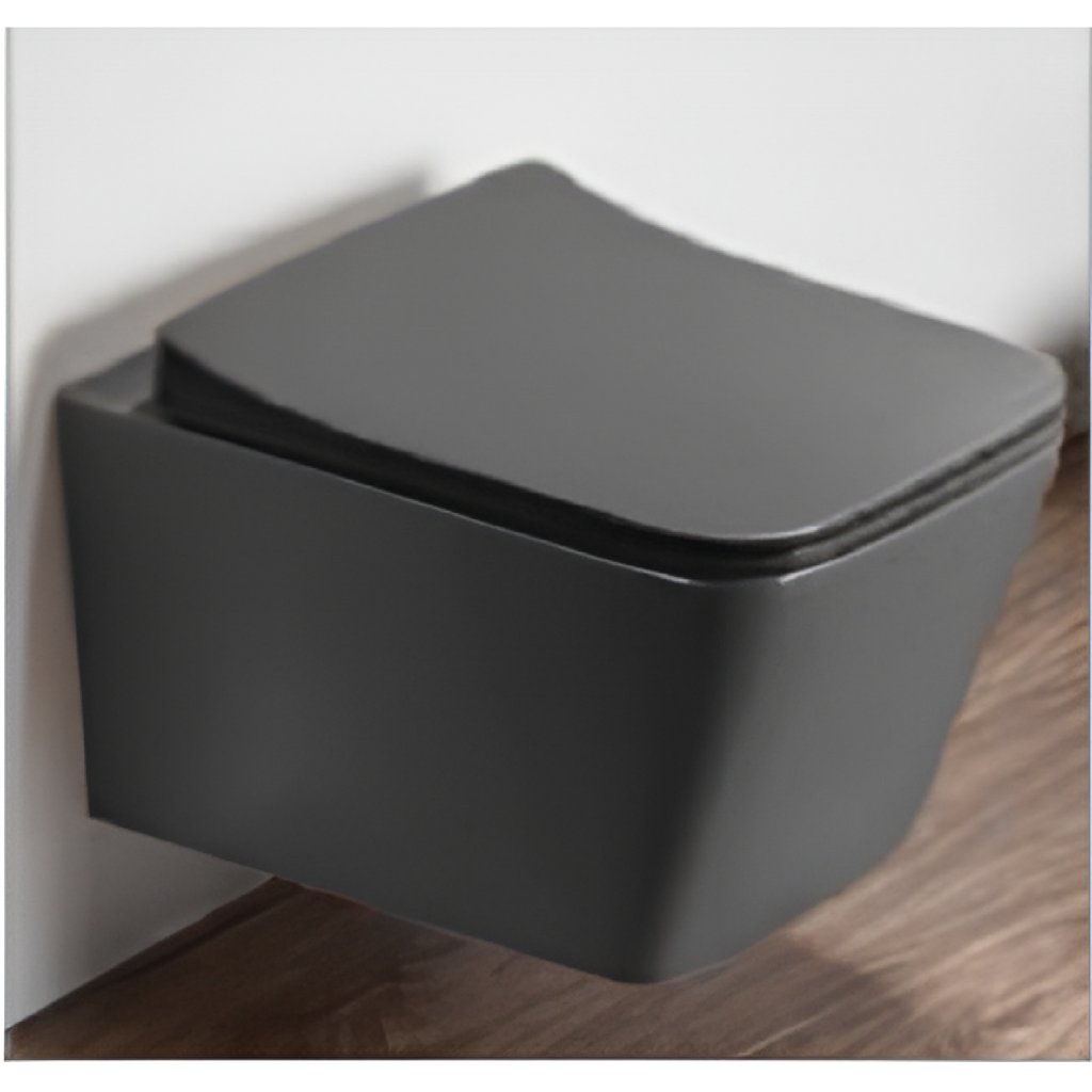 Square Matt Wall Hung WC