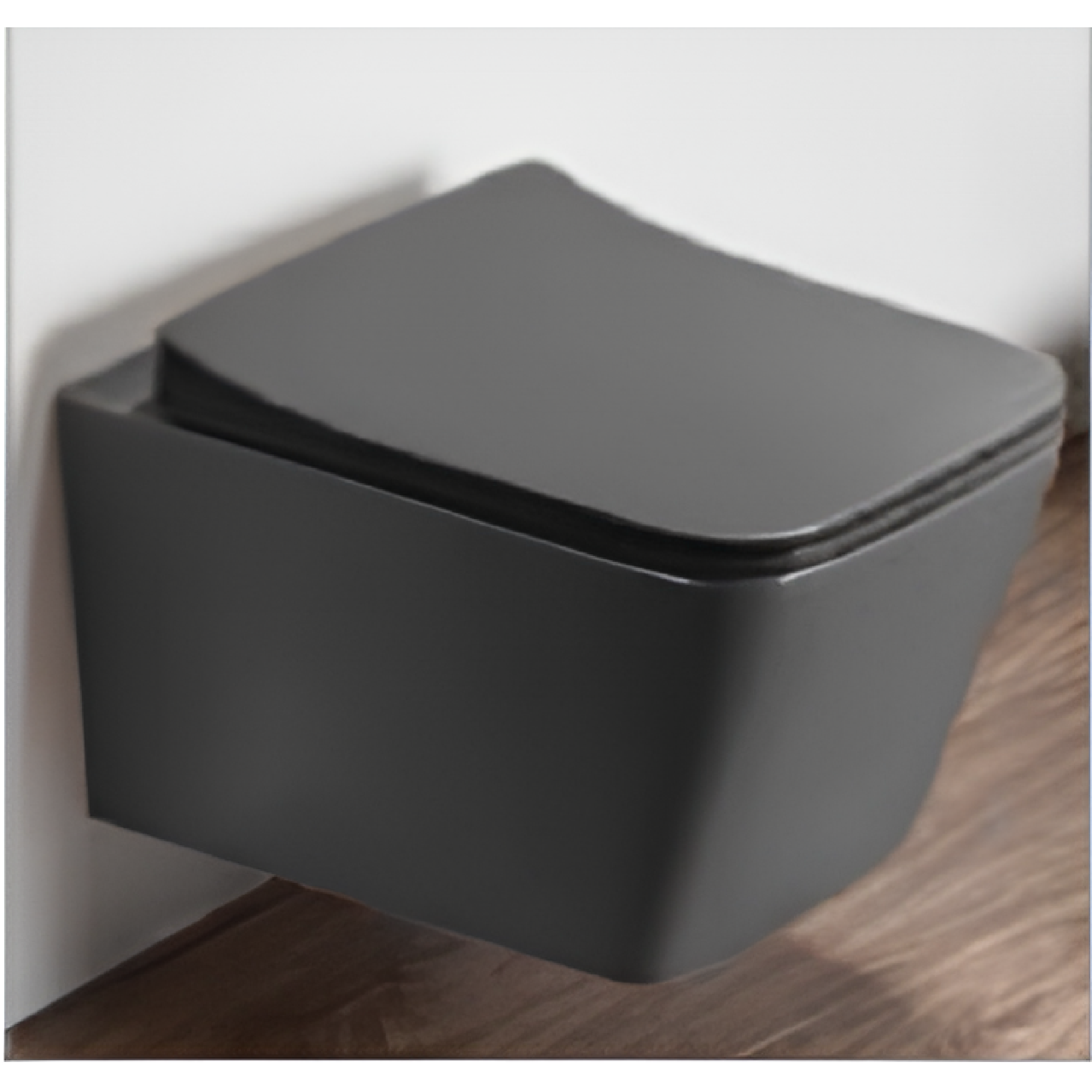 Square Matt Wall Hung WC