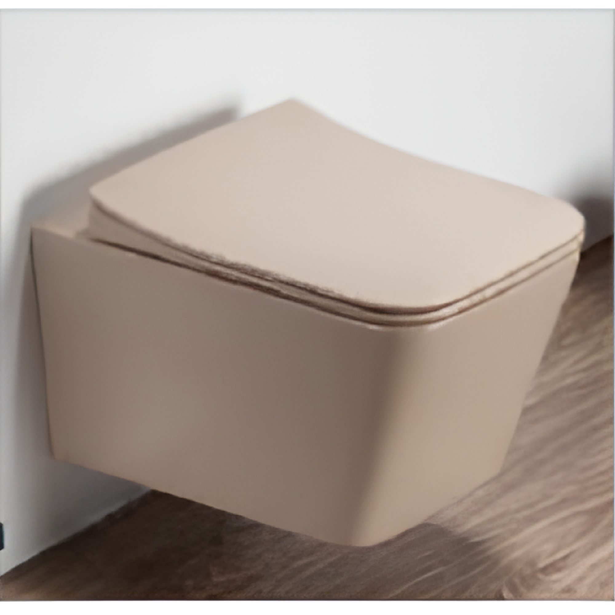 Square Matt Wall Hung WC