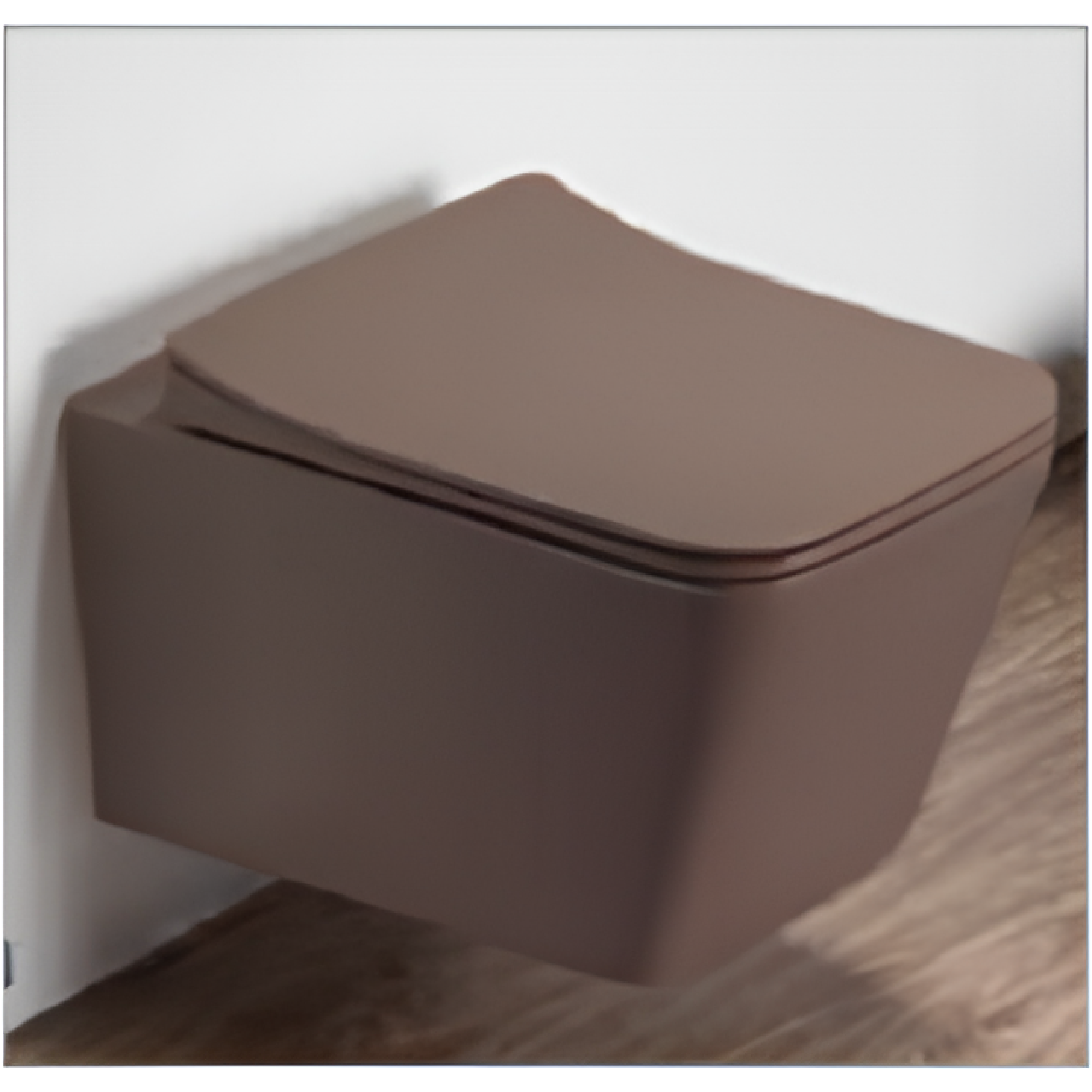 Square Matt Wall Hung WC