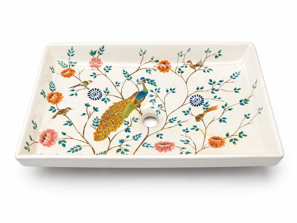 Flora Art Basin