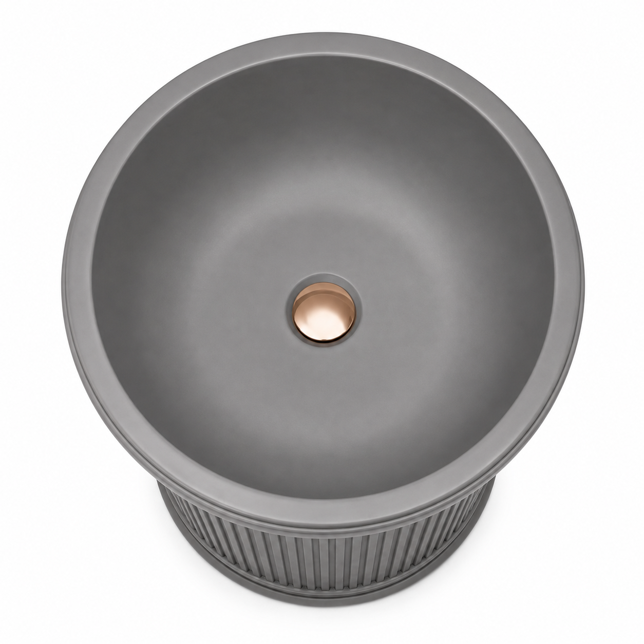 Veyra Fluted Freestanding Basin