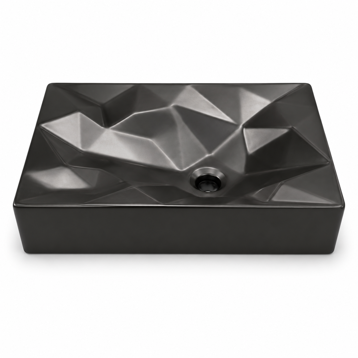 Vanta Geo Ceramic Countertop Basin