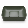 Serein Sage Ceramic Countertop Basin