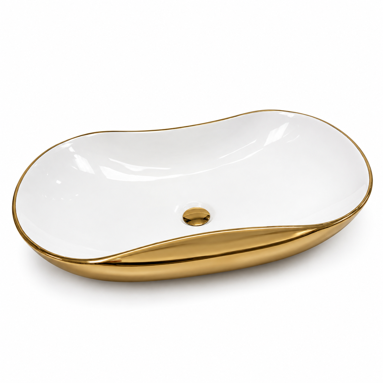 Auric Wave Countertop Basin