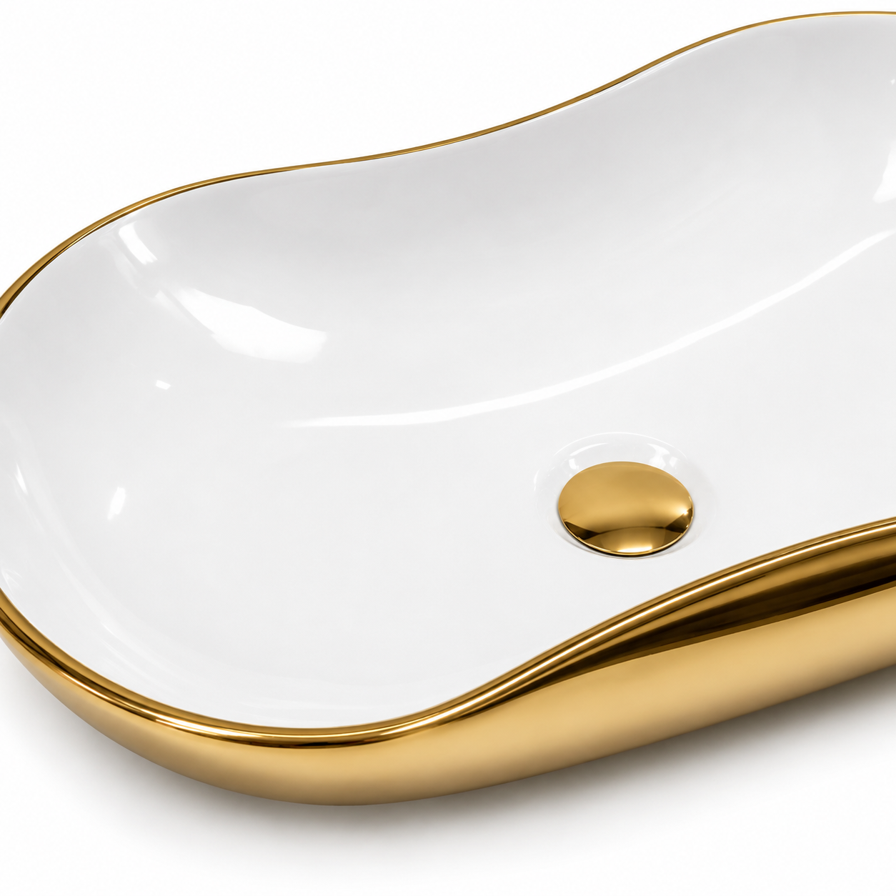 Auric Wave Countertop Basin