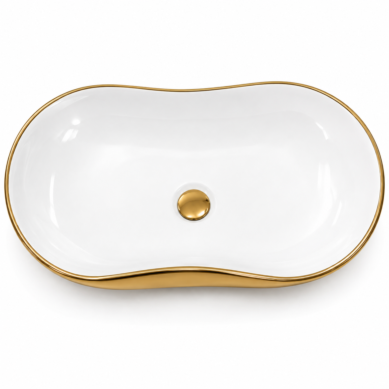 Auric Wave Countertop Basin