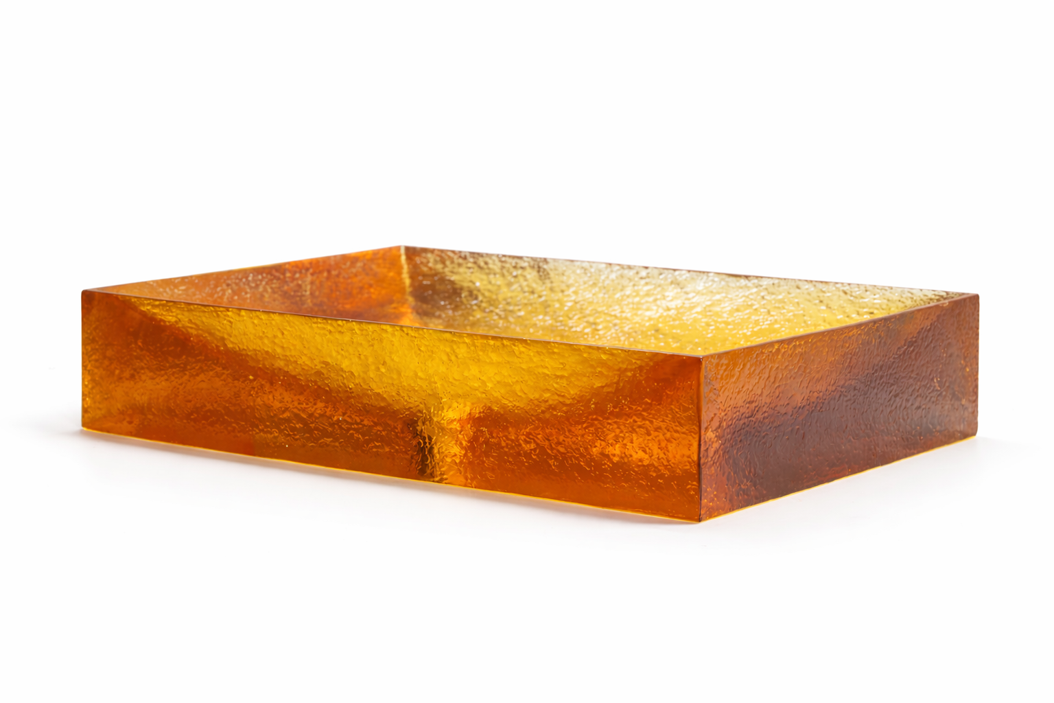 Amber Luxe Glass Countertop Basin