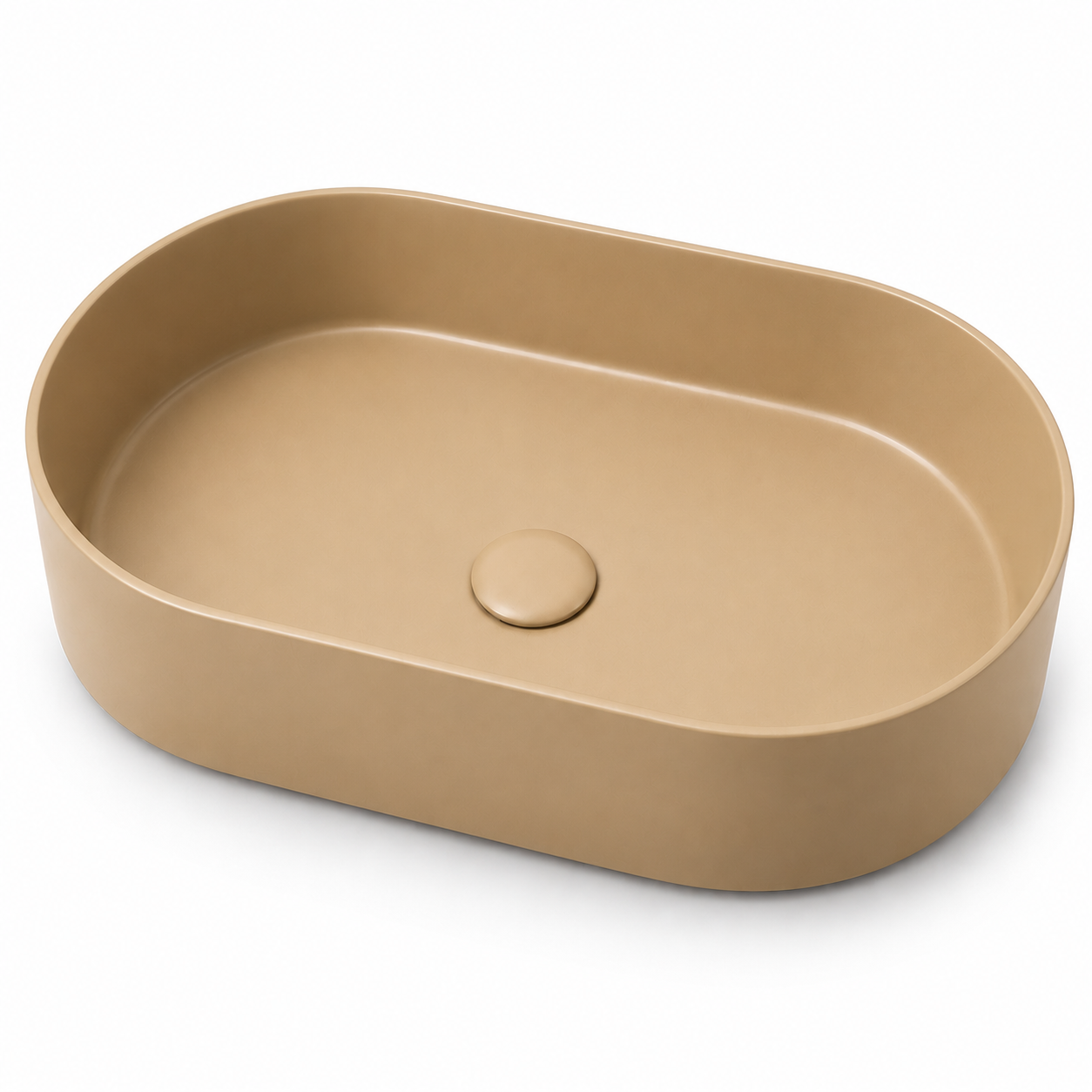 Azure Harmony Ceramic Basin