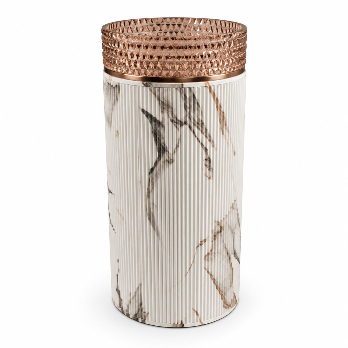 Liora Glass & Stone Pedestal Basin