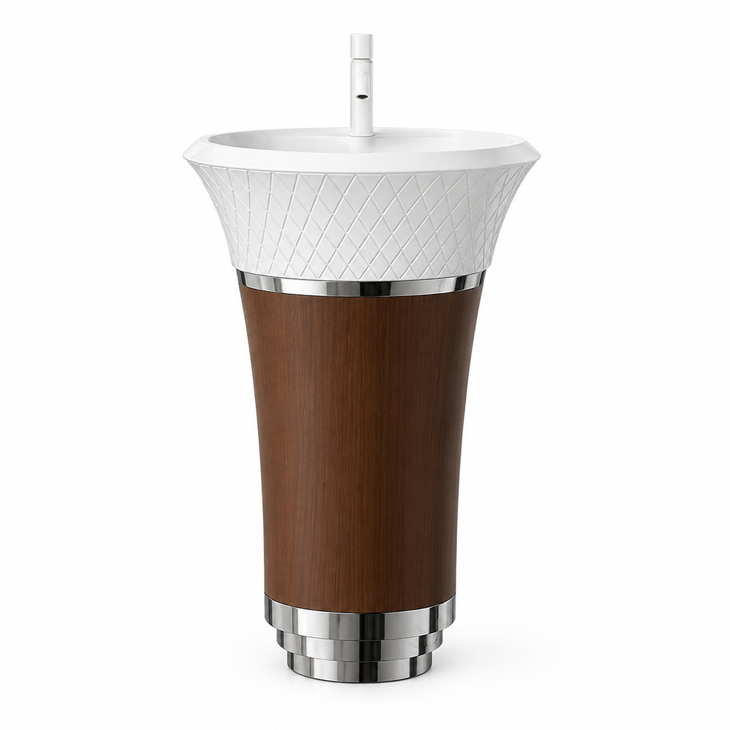ZINARCH Multilayered Pedestal Basin