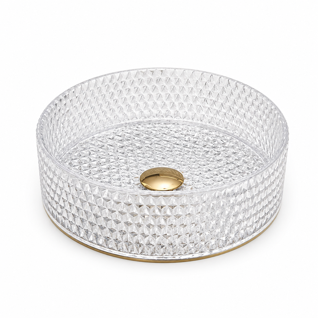 Zinarch Table Top Glass Basin
