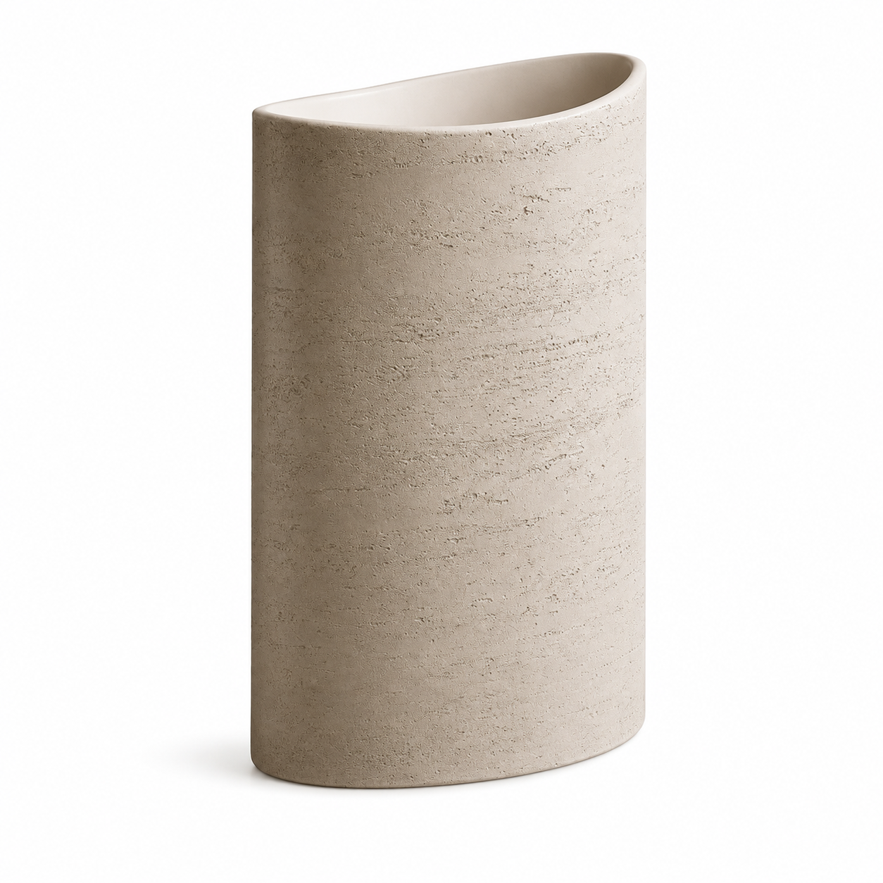 Boulder Pillar Artificial Stone Freestanding Basin