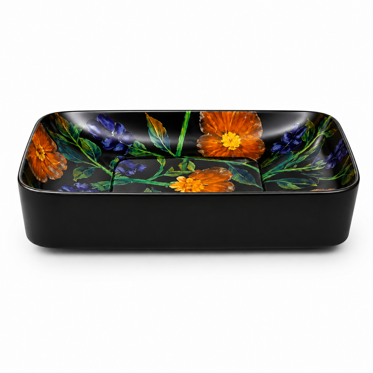 Noir Bloom Art Basin