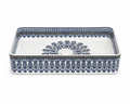 Heritage Blue Ceramic Countertop Basin
