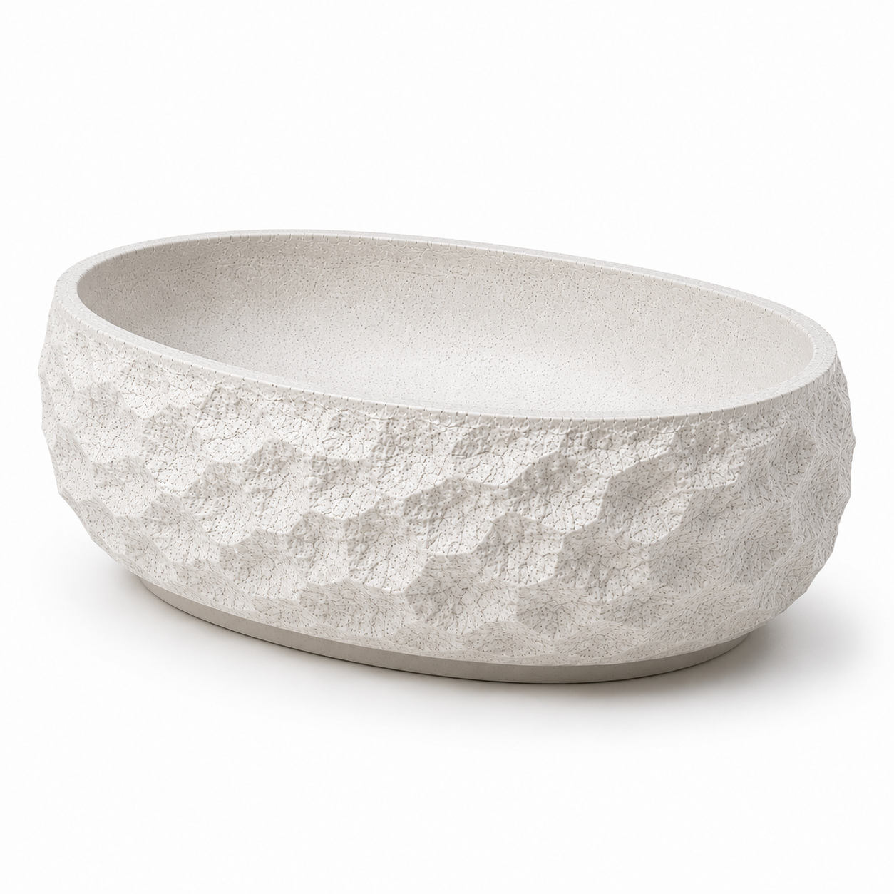 Aurelia Oval Artificial Stone Vessel Basin