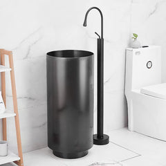 Floor mounted faucet