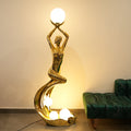 Radiant Muse Sculpture Floor Lamp