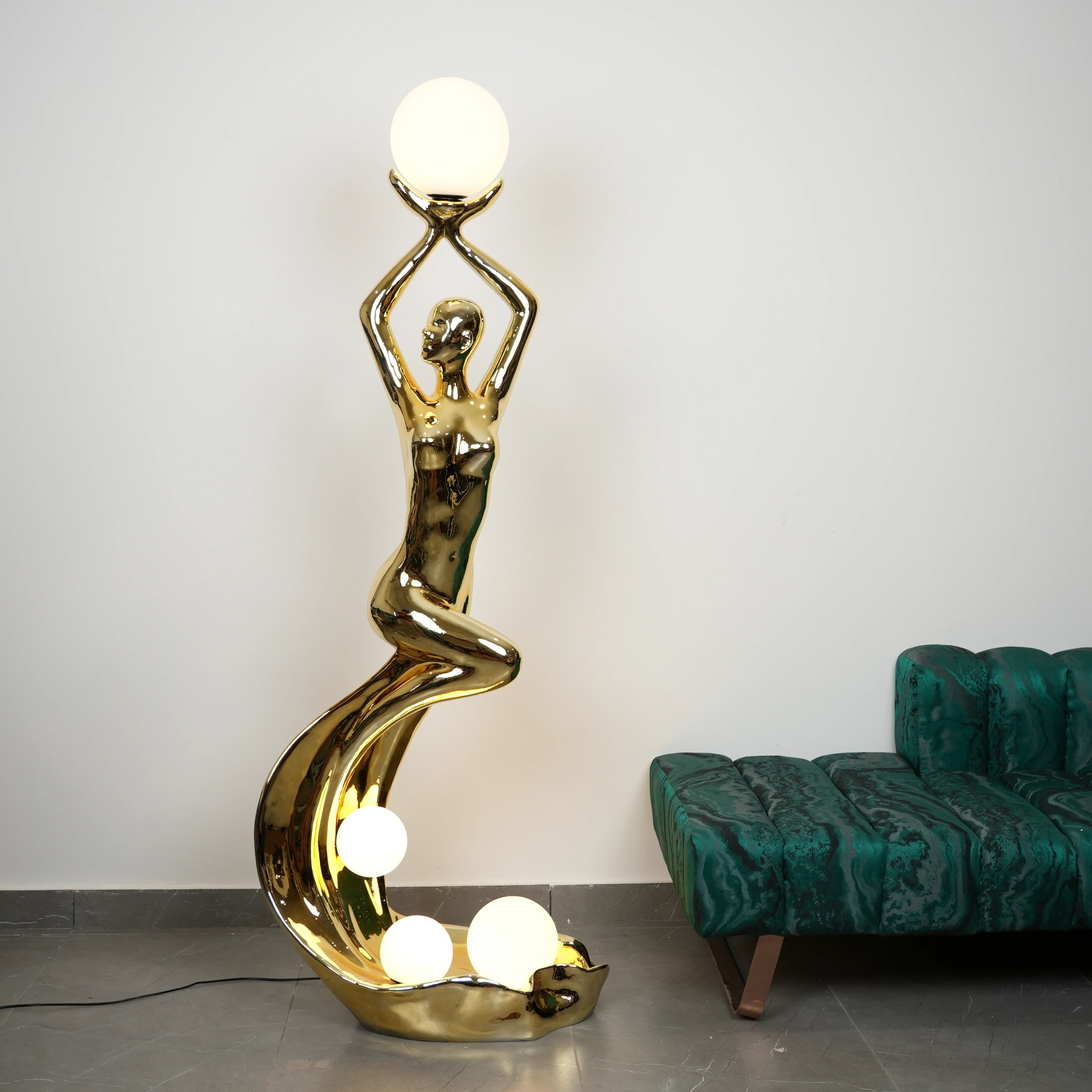 Radiant Muse Sculpture Floor Lamp