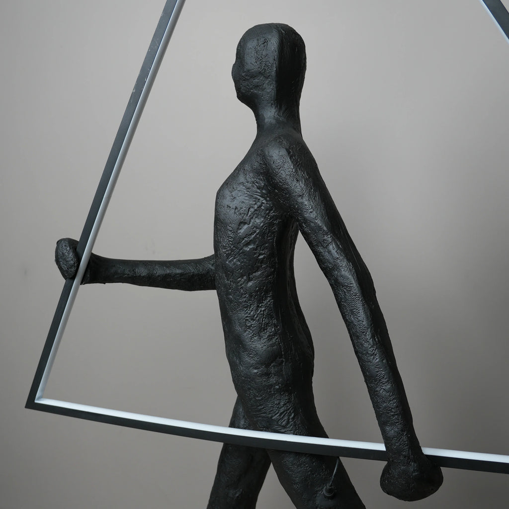Geometric Walker Light Sculpture