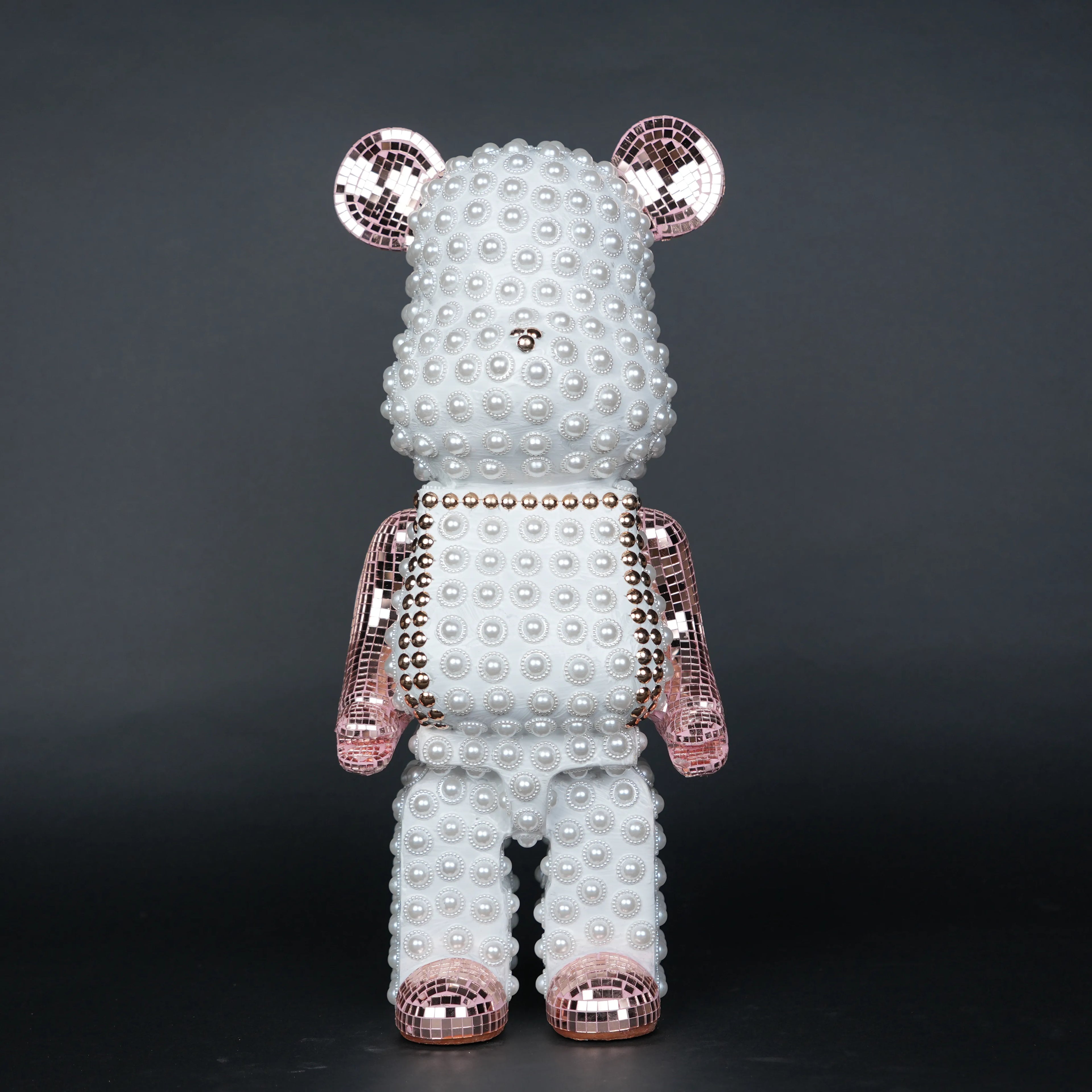 Pearl Bear Duo - Rose Gold