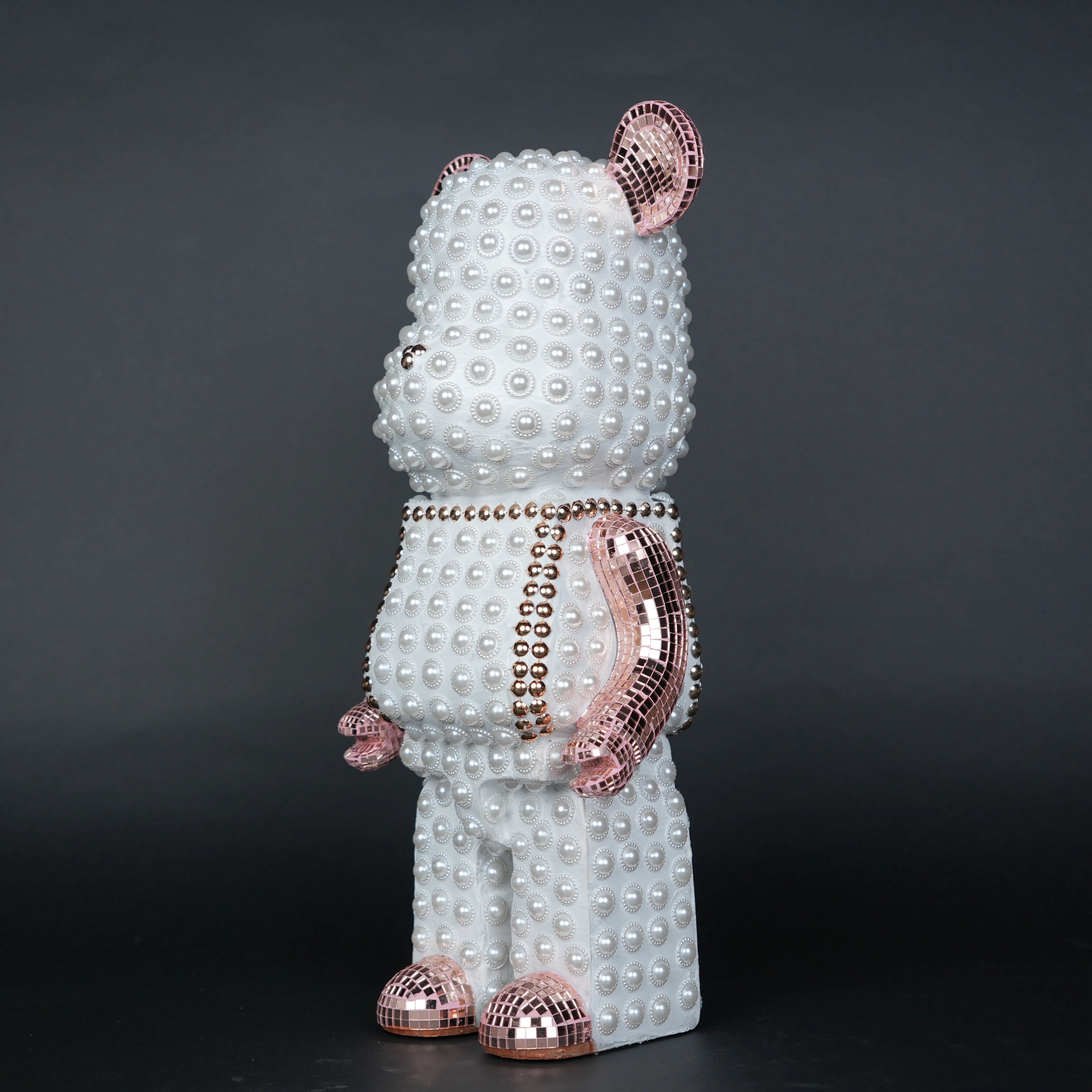 Pearl Bear Duo - Rose Gold