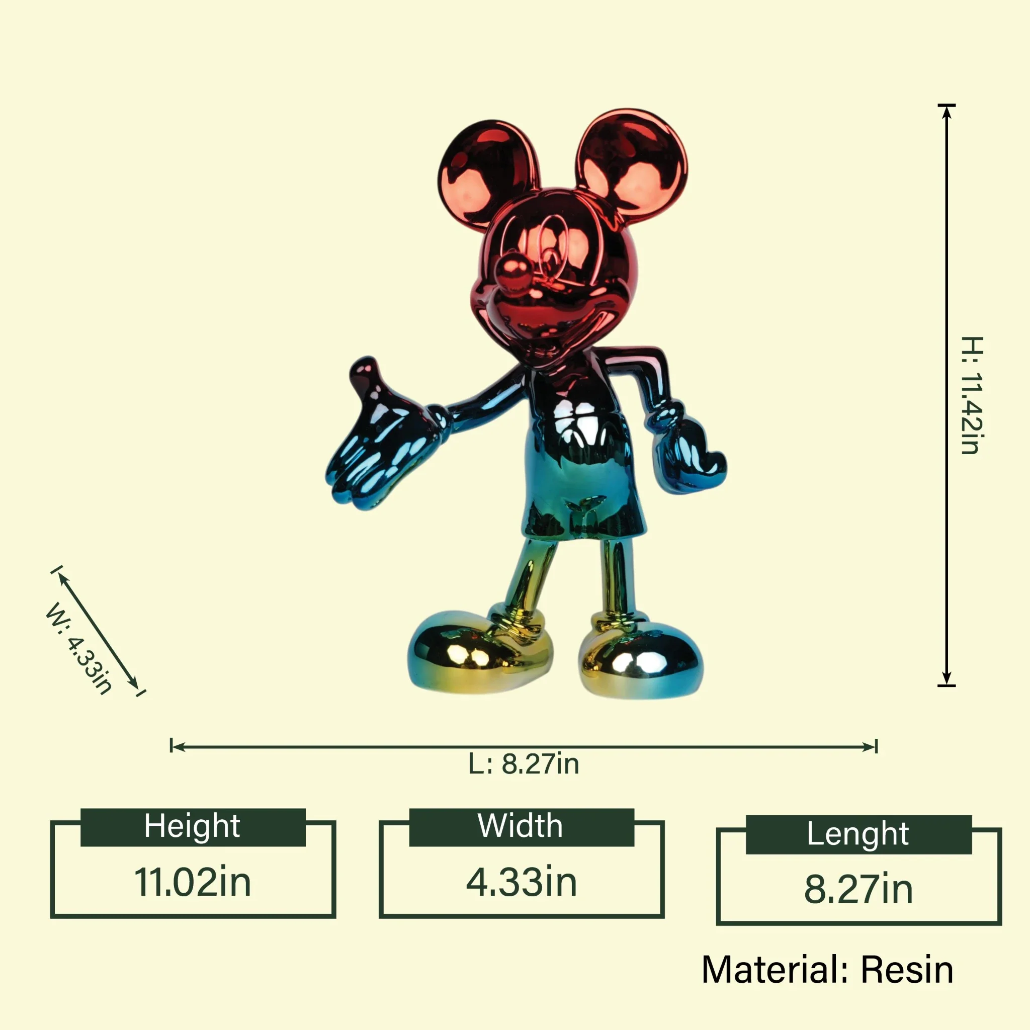 Aurora Mouse Figurine