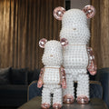 Pearl Bear Duo - Rose Gold