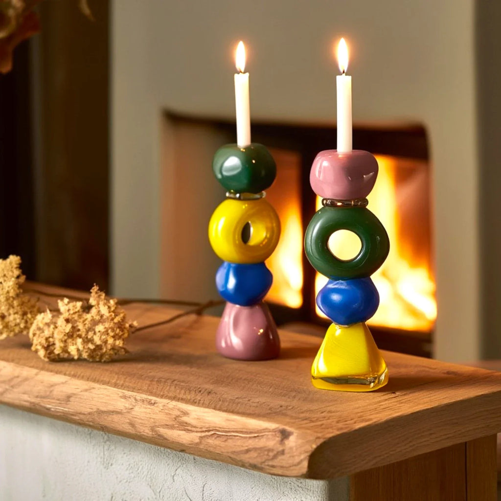 Totem Glass Candle Holder