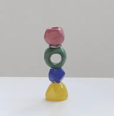 Totem Glass Candle Holder